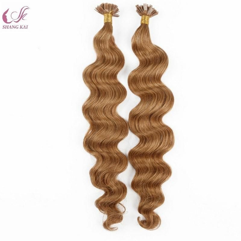 Vietnamese Remy Human Flat Tip Hair Extension/Keratin Human Flat Tip Hair