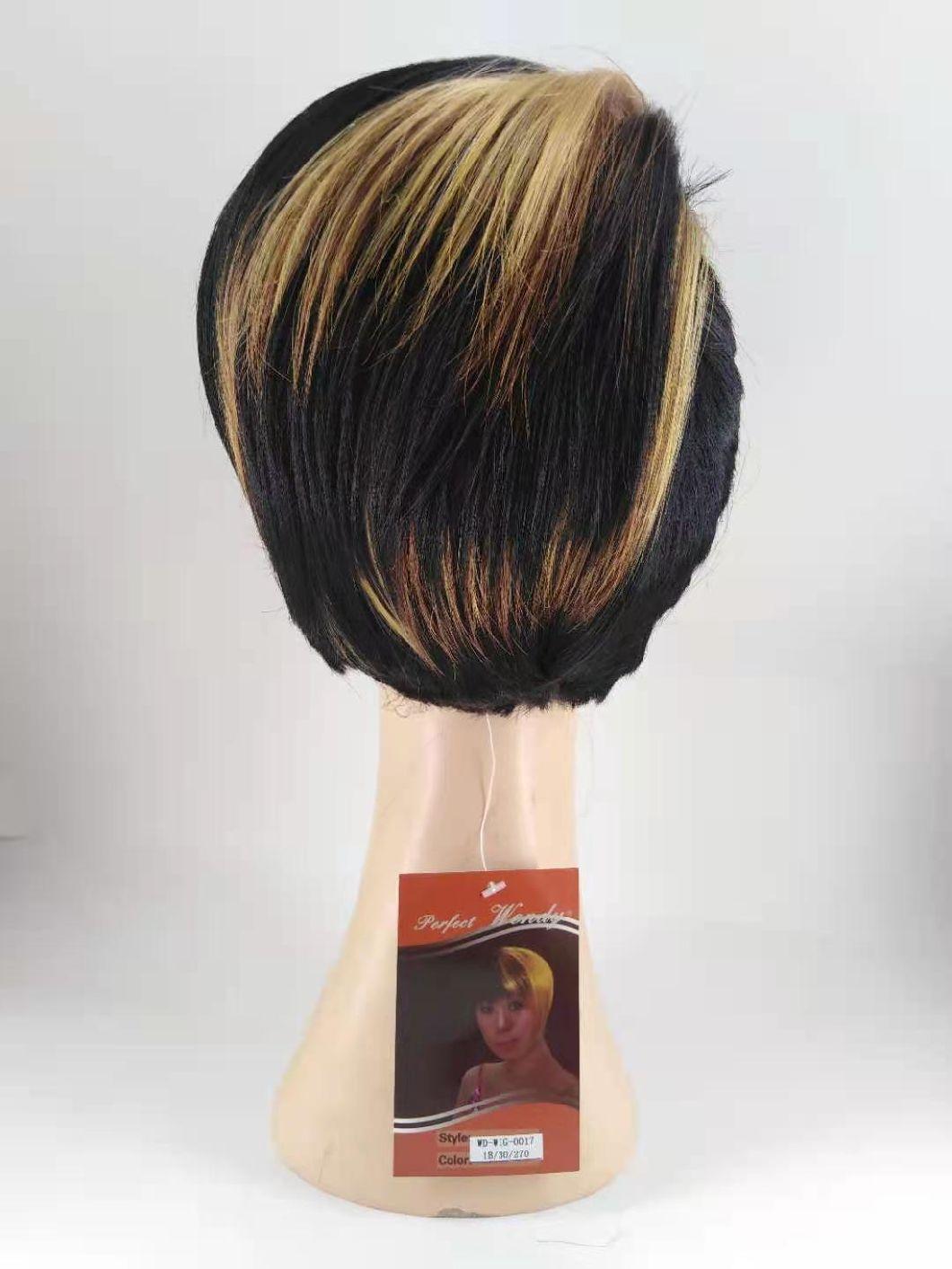 Short Wig for Black Women Synthetic Fiber Drop Shipping Hair