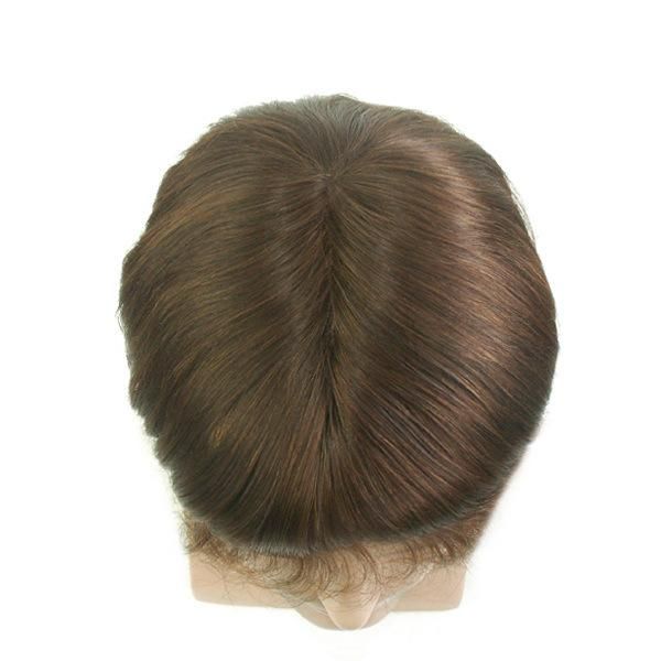 Custom Made Men′s Mono Lace Human Hair Wig