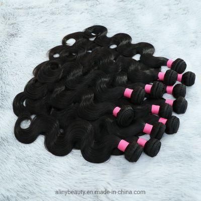 Alinybeauty Body Wave Bundles Human Hair Weave Bundles Brazilian Weave Extensions PCS Remy Hair Body Wave Extensions 8-40 Inch