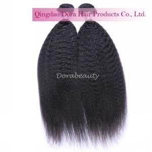 Unprocessed Kinky Straight Human Virgin Hair Extension