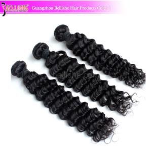 on Sale in Stock Deep Wave Virgin Peruvian Human Hair Extension