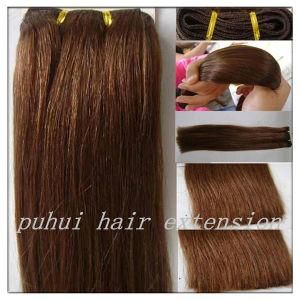 High Quality Human Hair Weft /Hair Weaving Weaves (W-006)