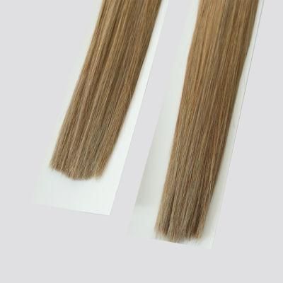 Tape in Ombre Dark Brown to Chestnut Brown Balayage Real Remy Virgin Human Hair Extensions Tape in Natural Hair 20PCS 50g