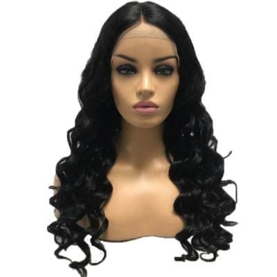 Wholesale Human Hair Long Curly Front Lace Brazilian Hair Wig