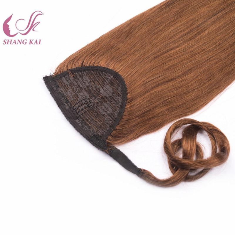 Ponytail Hair European Human Hair Ponytail Hair Extension