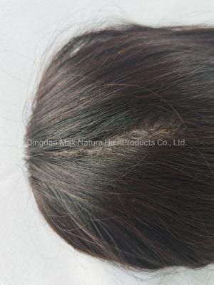 2022 Most Natural Growing Looking Silk Top Injected Lace Human Hair Wigs Made of Remy Human Hair