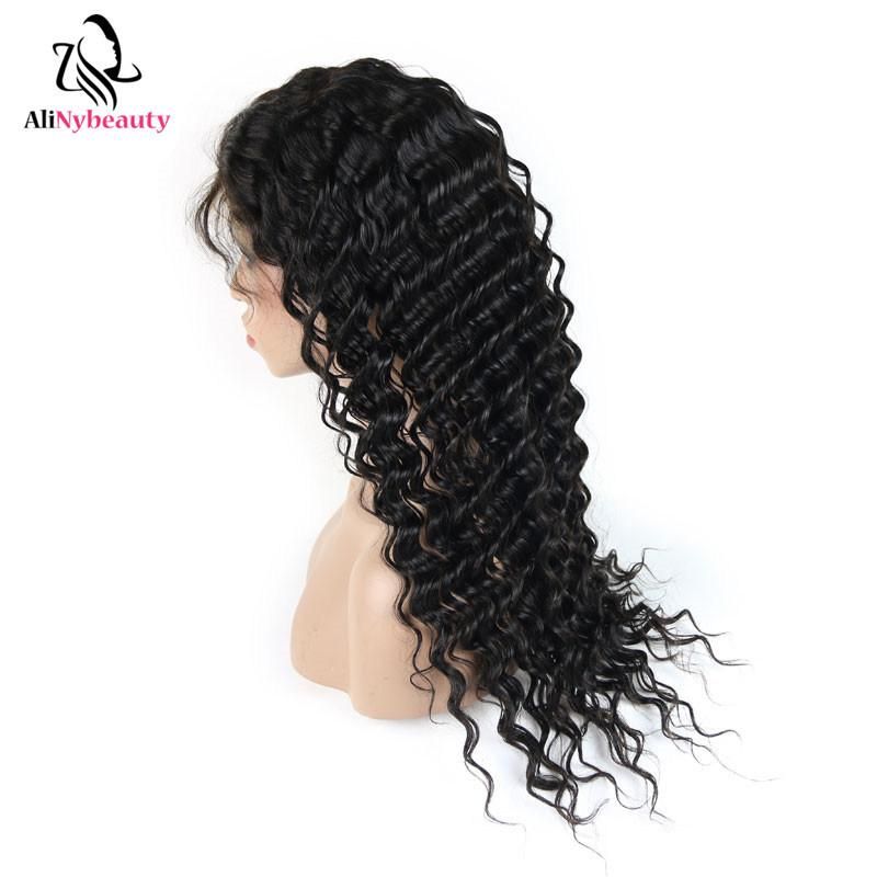 Deep Wave Lace Front Human Hair Wig