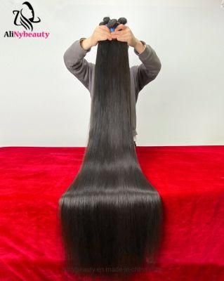 Alinybeauty Wholesale Raw Virgin Cuticle Aligned Hair Weave Extensions Vendors Unprocessed Mink Brazilian Hair Bundles Human Hair Extension