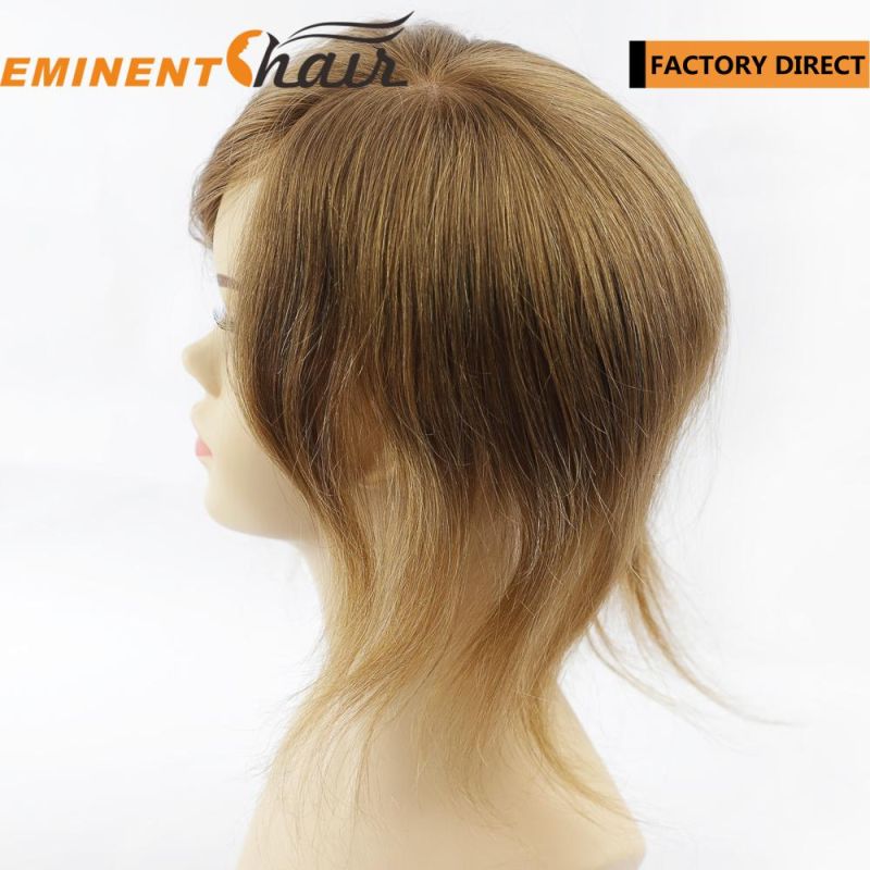 Integration Silk Part Blond European Hair Women Toupee