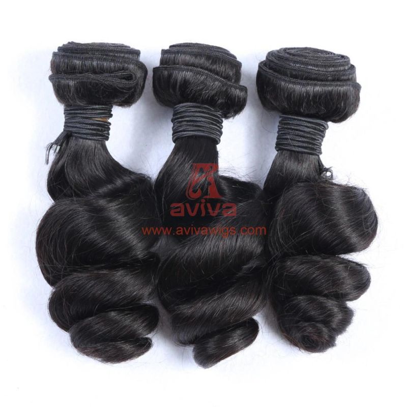 Wholesale Virgin Remy Brazilian Human Hair Extension Loose Wave