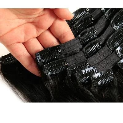 Remy Clip on Hair Brazilian Virgin Human Hair