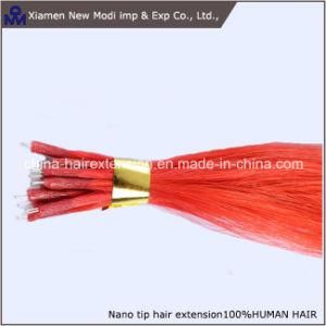 Funky Red Hair Extension Nano Hair