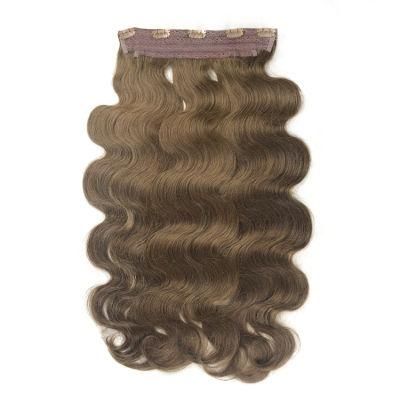 Cuticle Aligned Brazilian Body Wave Human Hair Halo Hair Extensions #2