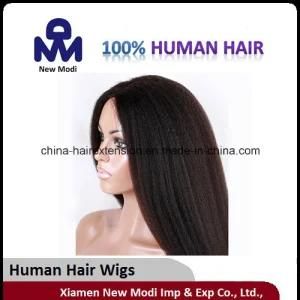 U Part Lace Wig Fashion Lady Wig with Human Hair