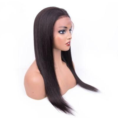 Raw Unprocessed Cuticle Aligned Human Hair Wigs Straight Transparent Lace Wig