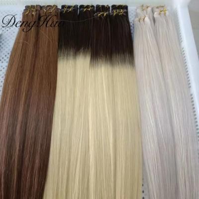 2022 New Weft Unprocessed European Natural Hair Genius Weft