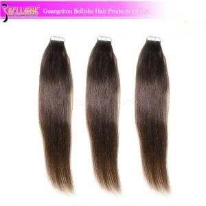 Wholesale Top Quality Color #4 Brazilian Tape Virgin Human Hair