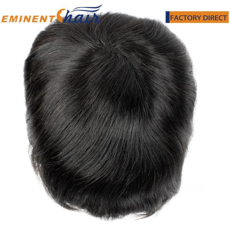 Factory Direct Stock Human Hair Lace Front Toupee