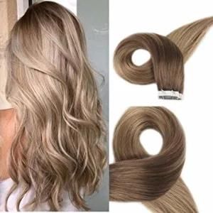 Indian Remy Hand Tied Skin Weft Tape Hair Extensions