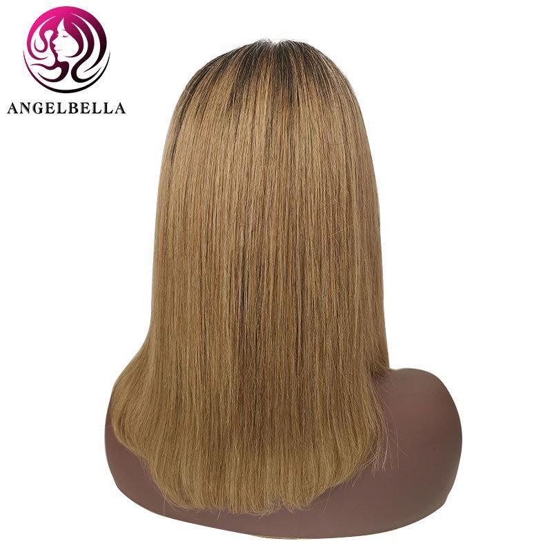 Angelbella Transparent Lace Wigs Virgin Indian Hair Wig Wholesale Wigs Virgin Hair Vendor