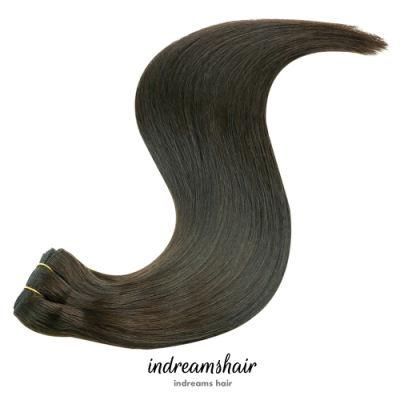 Human Virgin Natural Unprocessed Double Drawn Aligned Factory Hair Extensions Weaving