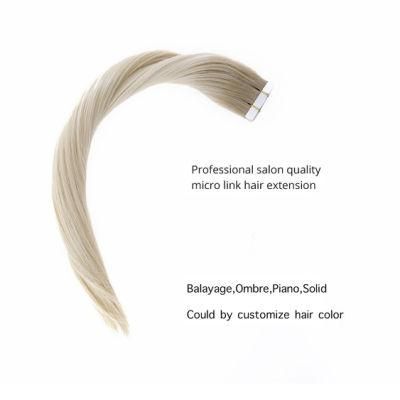Wholesale Price Top Grade Full Cuticle Tape Hair Extension