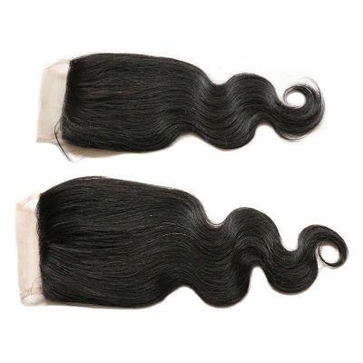 Human Hair Lace Closure Brazilian Virgin Hair Body Wave Lace Frontal Closure Brazilian Body Wave Lace Closure