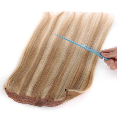100% Remy Human Hair Fish Thread Hair Extensions