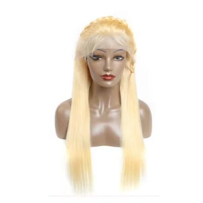 13X6 Blonde Straight Lace Front Wigs with Baby Hair 150% Density 613 Brazilian Remy Human Hair Wigs Pre Plucked for Black Women Hair