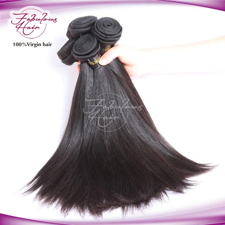 Natural Straight Hair Weave Indian Virgin Hair
