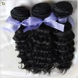 Deep Weave Peruvian Human Hair Virgin Hair Extension