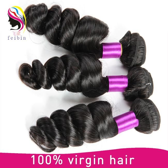 Virgin Remy Loose Wave Brazilian Human Hair Weaving