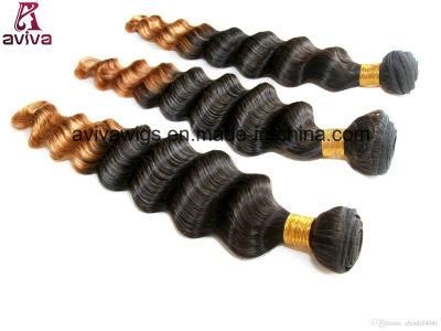 Deep 100% Virgin Hair Ombre Natural Virgin Hair Extension