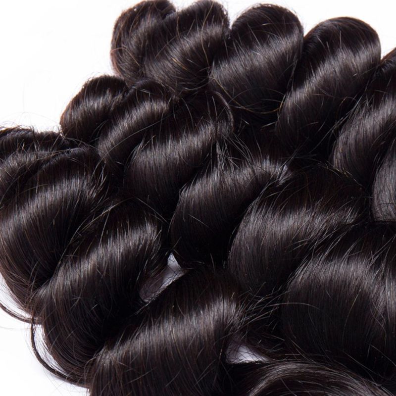 Loose Wave Human Hair Bundles 100% Human Remy Hair Brazilian Hair Weave Bundles Loose Deep Bundles