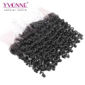 Hot Yvonne Kinky Curly Malaysian Hair Piece 360 Lace Frontal 13.5*4