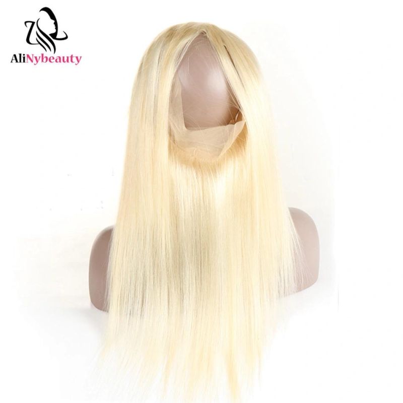 Wholesale 613 Color Brazilian Human Hair 360 Lace Frontal Closure