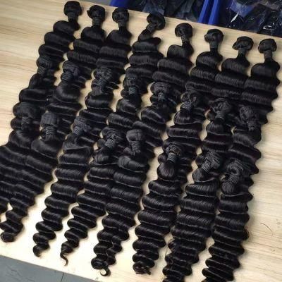 Unprocessed Virgin Hair Bundles Loose Deep Wave Human Hair Extension Bundle