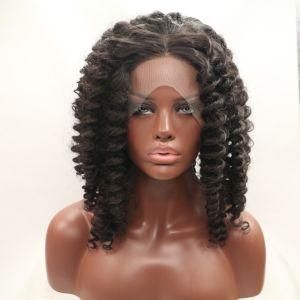 Wholesale Synthetic Hair Curly Lace Front Wig (RLS-169)
