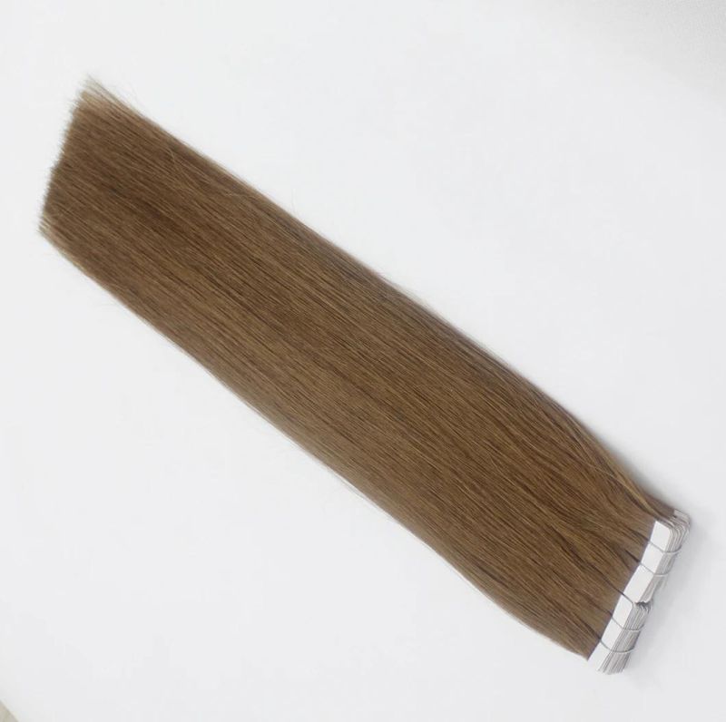 Tape in Extensions Brazilian Straight Human Hair Bundles 4 Color Remy Human Hair Extensions