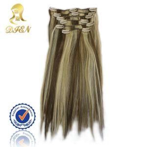 2014 Wholesale New Fashion Human Clip in Hair Extension