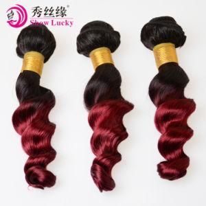 Drop Shipping Brazilian Two Tone Ombre Hair Remy Virgin Brazilia Human Hair Weave Loose Wave