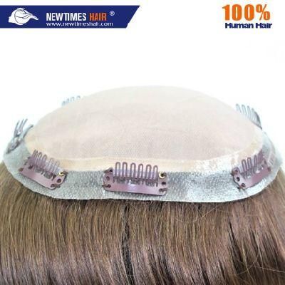 Ladies Custom Silk Top and Skin Closure High Quality Wig