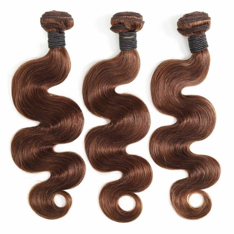 Factory Supply Natural Human Hair in Body Wave Hair Extension