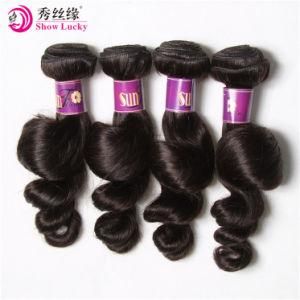 Tangle Free Stock Brazilian Virign Remy Loose Wave Brazil Human Hair