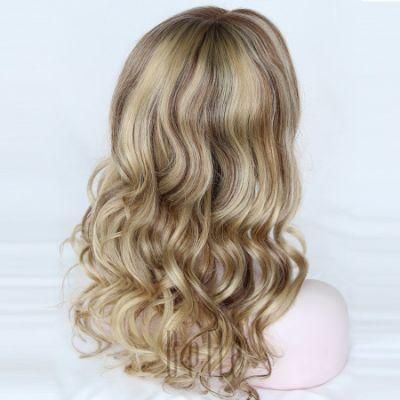 100% Virgin Human Hair Lace Front Wigs with Natural Parting