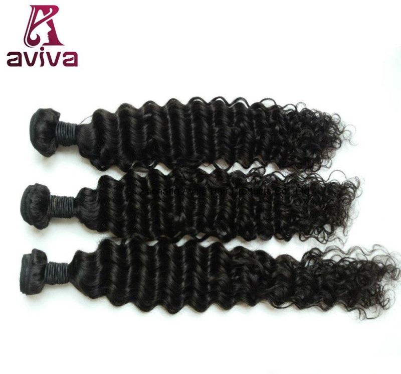 Deep Wave Peruvian Natural Virgin Hair Extension