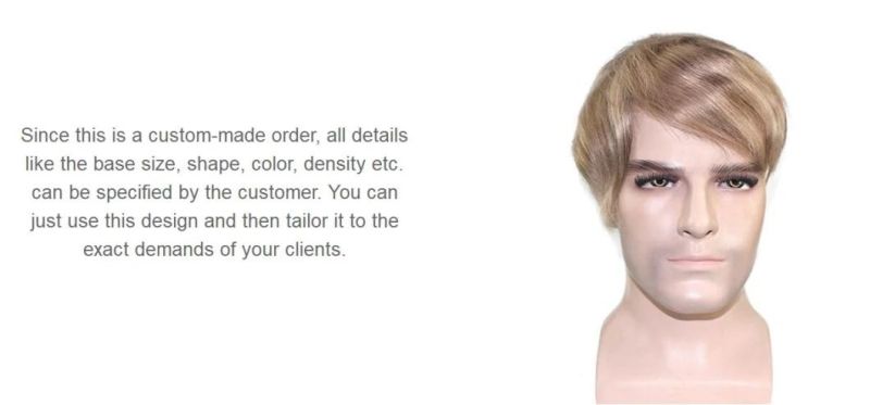 Men′s Hair Replacement System - Full French Lace