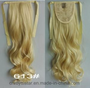 2016 New Fashion High Quality Hair Extension Wavy Synthetic Ponytail