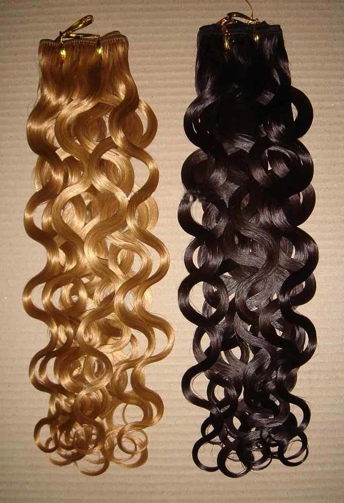 100% Virgin Hair Extension Human Hair Extension with Italian Curl